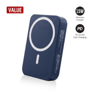 Maglite 10K - 10000 mAh Magnetic Wireless Power Bank - Navy Blue - Powerbanks - Eco-Friendly Corporate Gifts Dubai