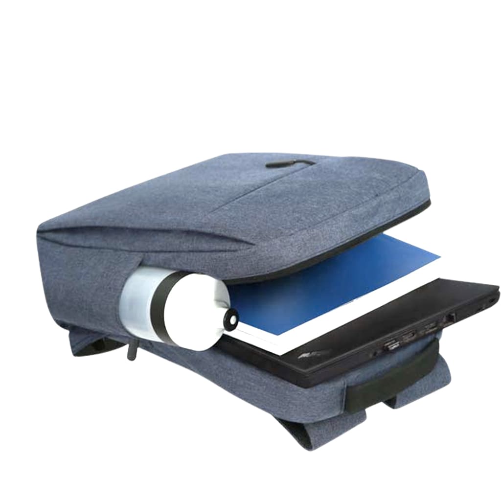 MALACCA XL - Giftology Laptop Backpack 21L - Blue - Backpacks - Eco-Friendly Corporate Gifts Dubai