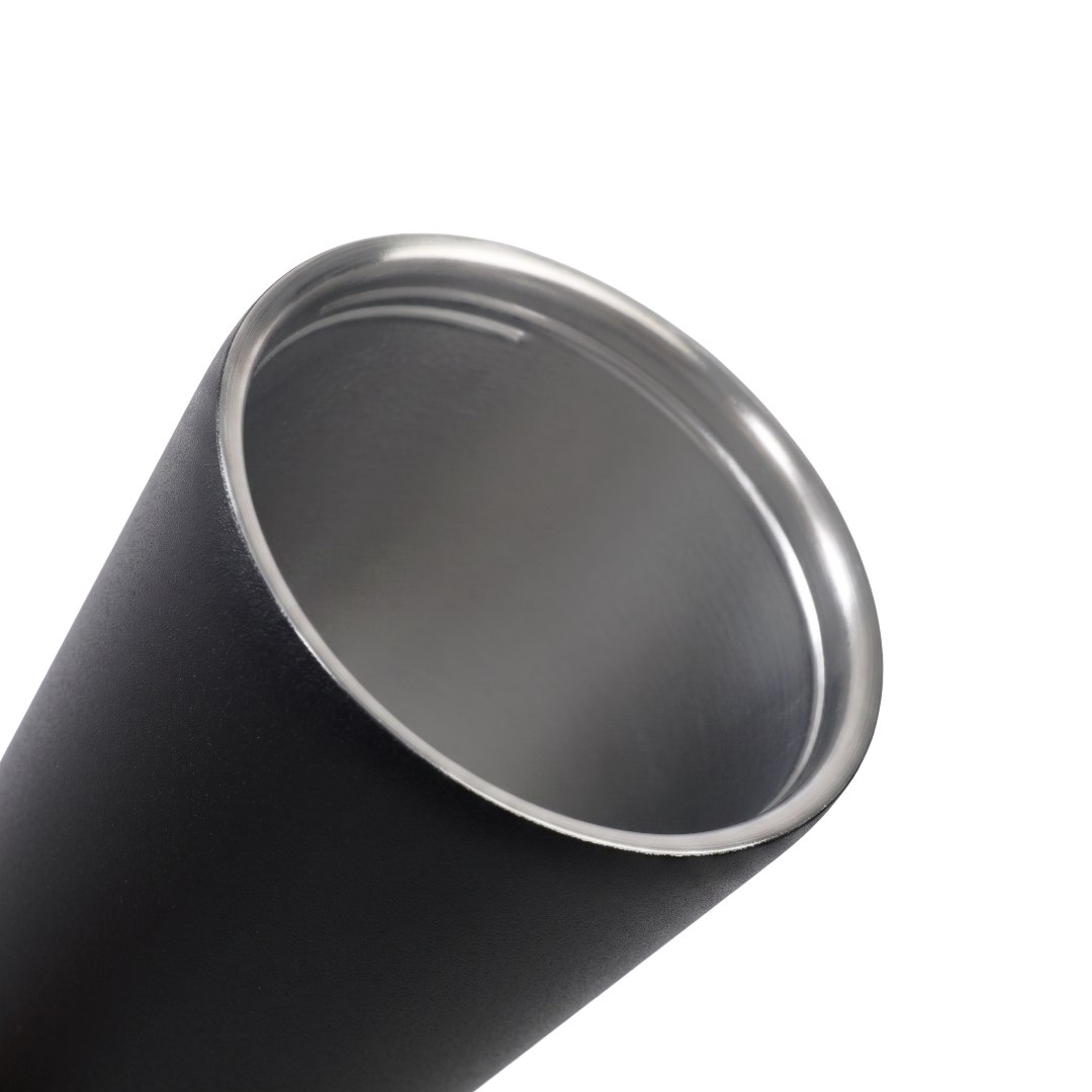 MARBELLA - Hans Larsen Double Wall Tumbler with Sip Lid 600 ml - Black - Mugs & Cups - Eco-Friendly Corporate Gifts Dubai