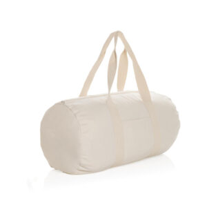 MARIBO - Recycled Cotton Duffle Bag - Natural - Duffel & Weekender Bags - Eco-Friendly Corporate Gifts Dubai