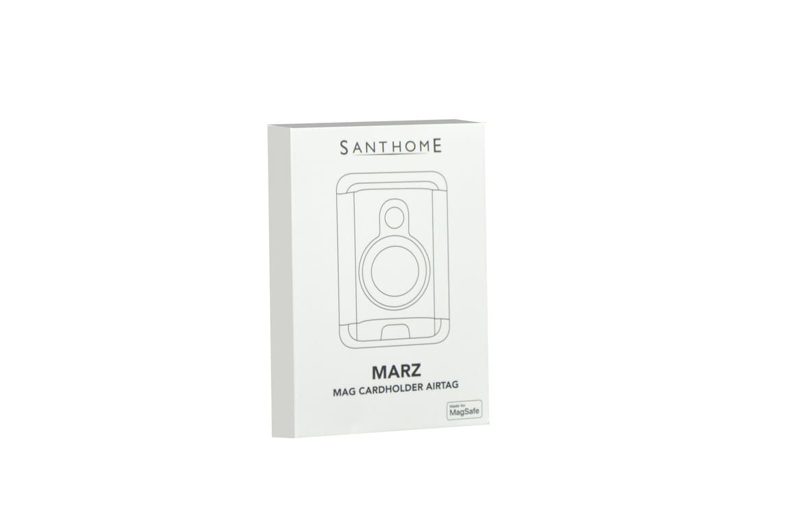 MARZ - Santhome® Magnetic Phone Cardholder with Santhome Tag Pocket - Black - Mobile & Phone Accessories & Card Holders & Wallets - Eco-Friendly Corporate Gifts Dubai