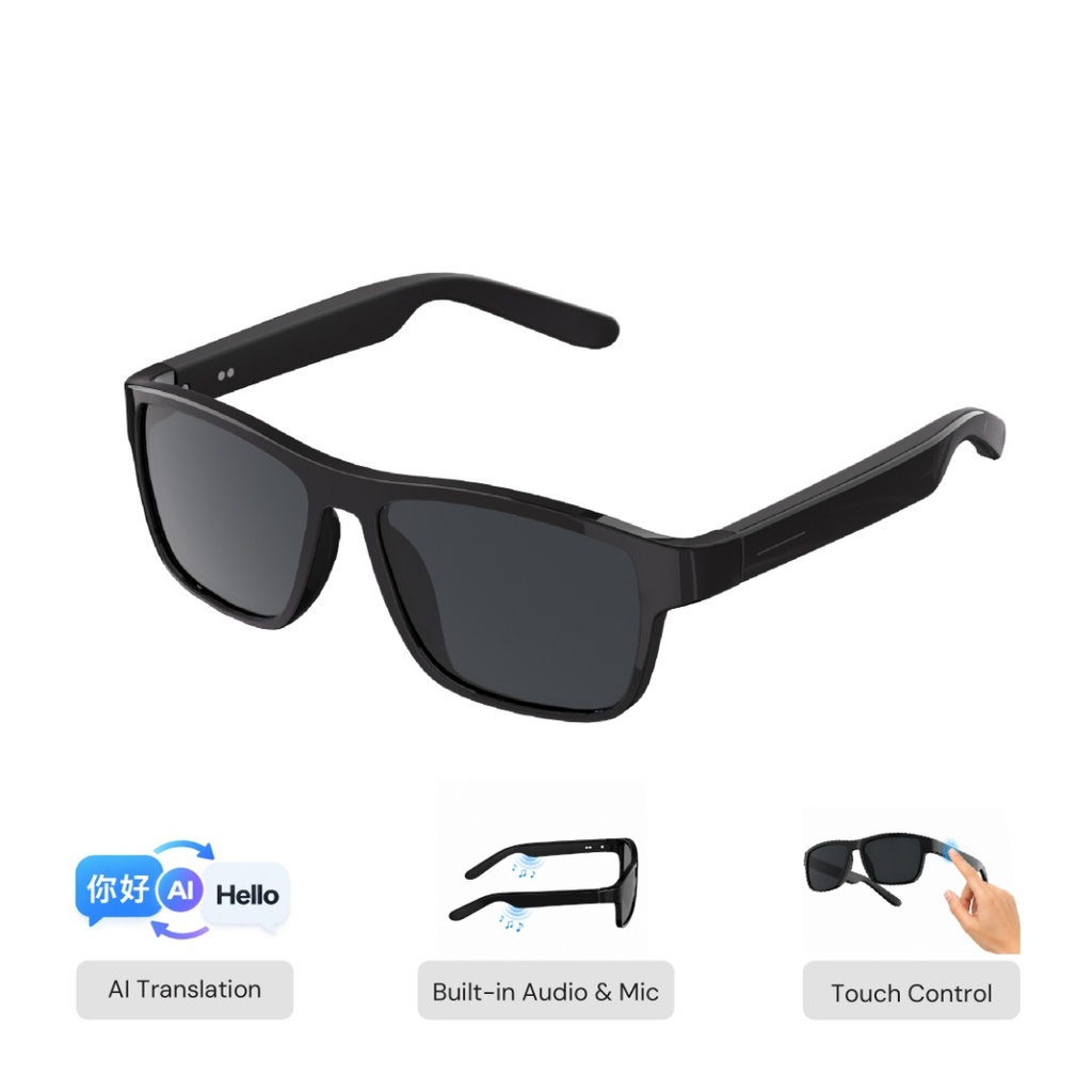 @memorii AI Translation Smart Glass - Black - Mobile & Phone Accessories - Eco-Friendly Corporate Gifts Dubai