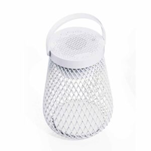 MERANO - @memorii Wireless Speaker Lantern - White - Audio & Headphones - Eco-Friendly Corporate Gifts Dubai
