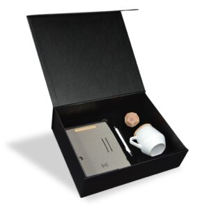Mindful Productivity Gift Set - White / Grey - Gift Sets - Eco-Friendly Corporate Gifts Dubai