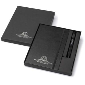 Moleskine Classic Large Notebook & Go Pen Set (Black) - Notebooks, Pads & Folders & Gift Sets - Eco-Friendly Corporate Gifts Dubai