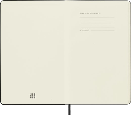 Moleskine Large Notebook - Hard Cover - Plain - Black - Notebooks, Pads & Folders - Eco-Friendly Corporate Gifts Dubai