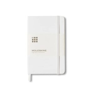 Moleskine Pocket Notebook - Hard Cover - Ruled - White - Notebooks, Pads & Folders - Eco-Friendly Corporate Gifts Dubai