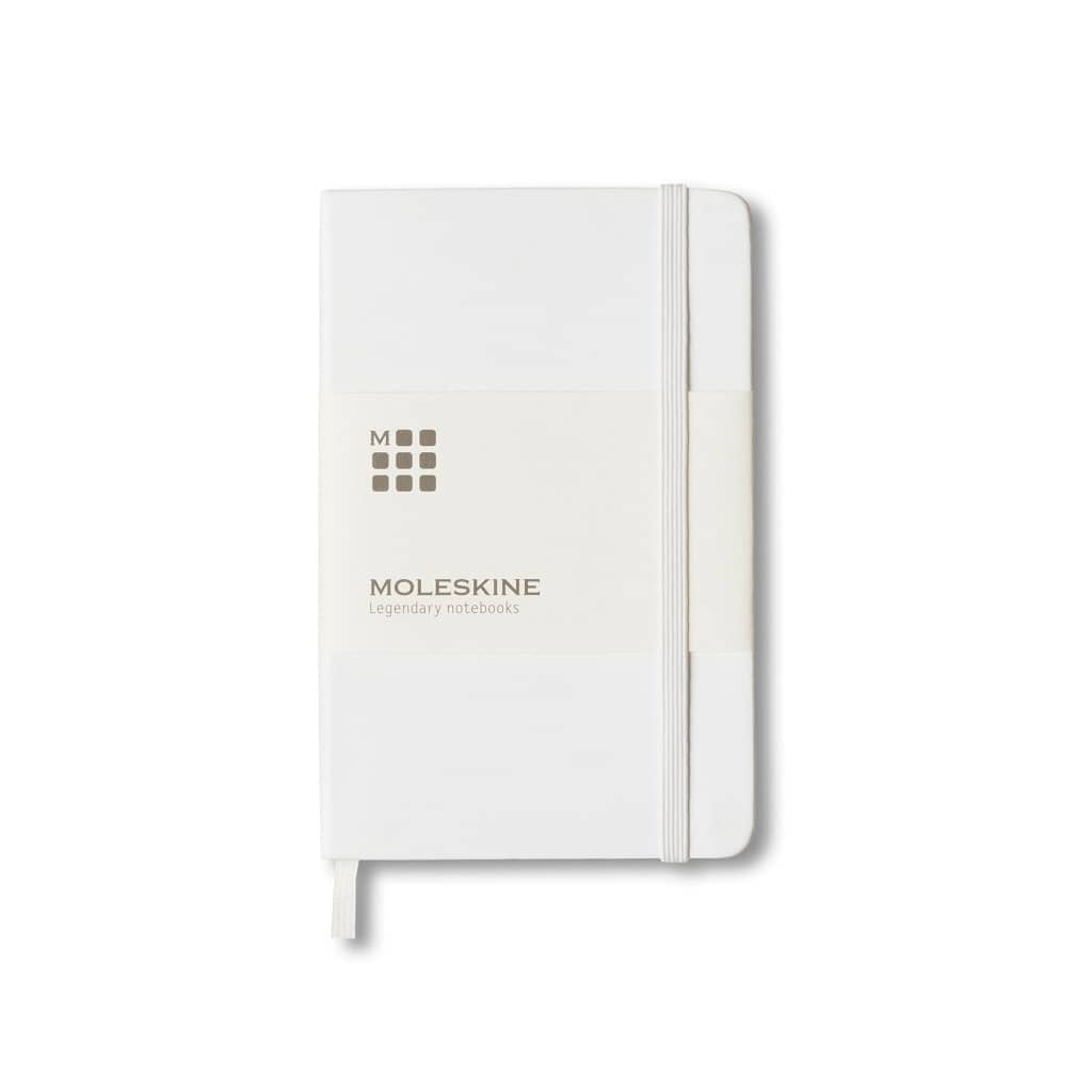 Moleskine Pocket Notebook - Hard Cover - Ruled - White - Notebooks, Pads & Folders - Eco-Friendly Corporate Gifts Dubai