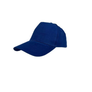 NARVA - 5 Panel Heavy Brushed Cotton Cap - Royal Blue - Caps - Eco-Friendly Corporate Gifts Dubai