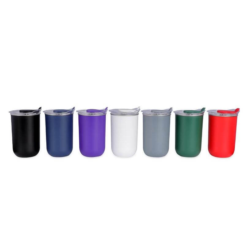 NIMI - Giftology Double Wall Travel Mug 300ml - Black - Mugs & Cups - Eco-Friendly Corporate Gifts Dubai