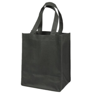 Non-woven Shopping Bag Vertical Black - Shopping & Tote Bags - Eco-Friendly Corporate Gifts Dubai