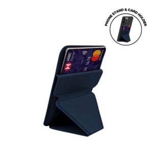 ODDA - Mag Card Holder with Phone Stand - Blue - Mobile & Phone Accessories - Eco-Friendly Corporate Gifts Dubai