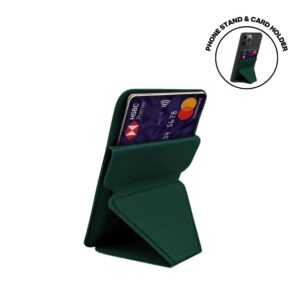 ODDA - Mag Card Holder with Phone Stand - Green - Mobile & Phone Accessories - Eco-Friendly Corporate Gifts Dubai
