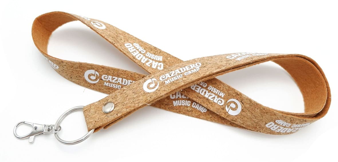ONZO - eco-neutral Cork Lanyard - Lanyards - Eco-Friendly Corporate Gifts Dubai