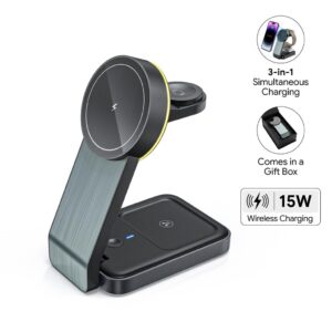 POWERBASE @memorii 3 in 1 Wireless Fast Charging Station with Ambient Light - Stationery & Desk Items - Eco-Friendly Corporate Gifts Dubai
