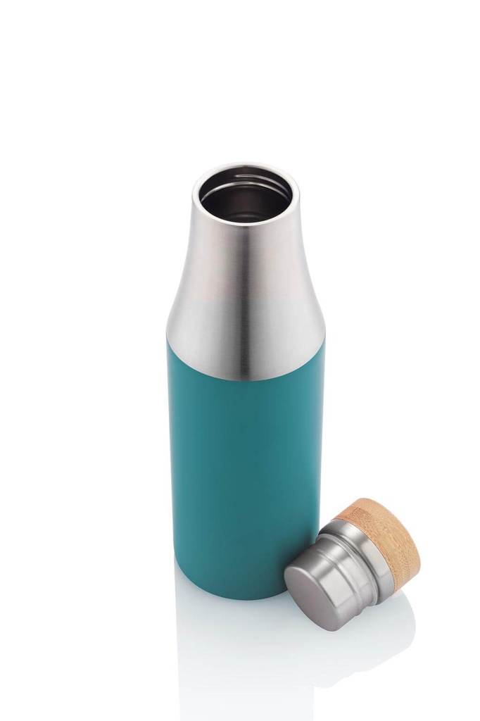 R-BREDA - CHANGE Collection Recycled Insulated Water Bottle - Aqua Green - Flasks & Bottles - Eco-Friendly Corporate Gifts Dubai