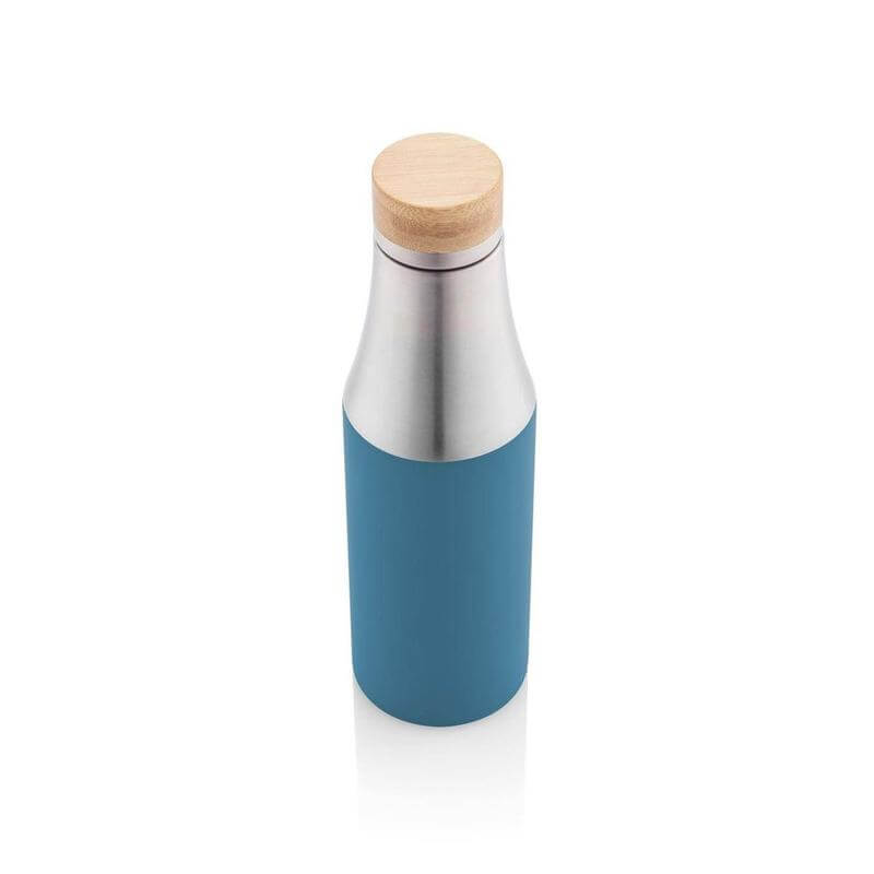 R-BREDA - CHANGE Collection Recycled Insulated Water Bottle - Blue - Flasks & Bottles - Eco-Friendly Corporate Gifts Dubai