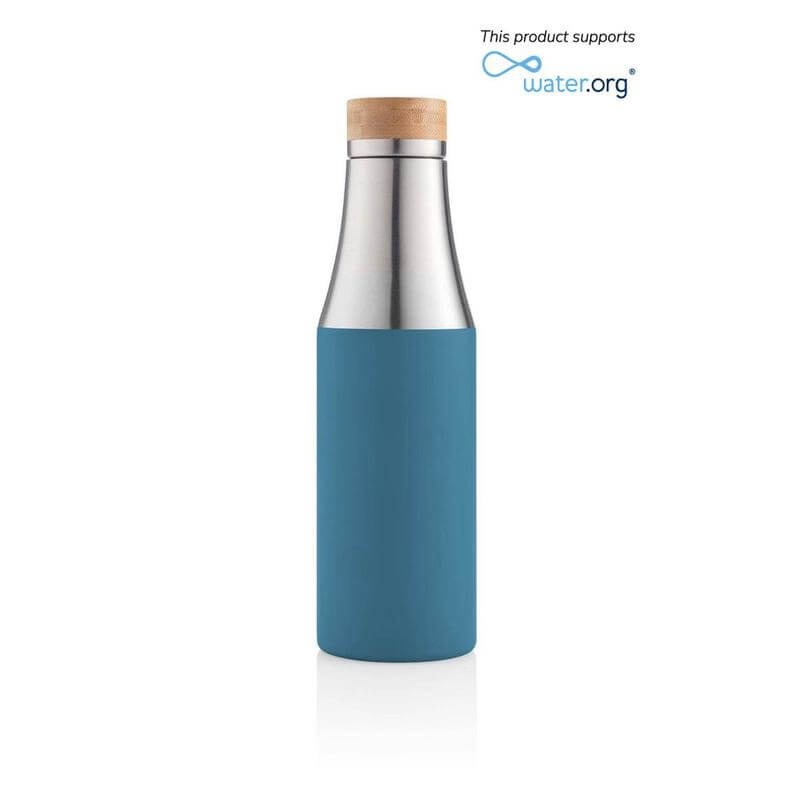R-BREDA - CHANGE Collection Recycled Insulated Water Bottle - Blue - Flasks & Bottles - Eco-Friendly Corporate Gifts Dubai