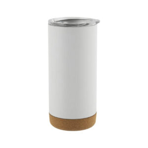 RASTATT - Giftology Insulated Mug / Tumbler with Cork Base - White - Mugs & Cups - Eco-Friendly Corporate Gifts Dubai