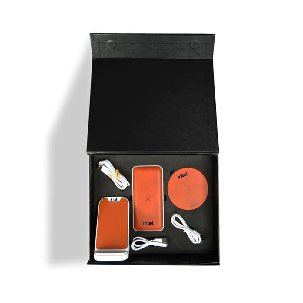 Recycled Leather Gift Set - Gift Sets - Eco-Friendly Corporate Gifts Dubai