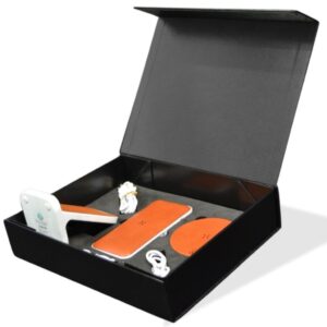 Recycled Leather Gift Set - Gift Sets - Eco-Friendly Corporate Gifts Dubai