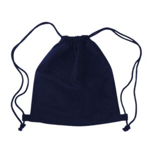RINGE - Cotton Drawstring Bag - Navy Blue - Drawstring Bags - Eco-Friendly Corporate Gifts Dubai
