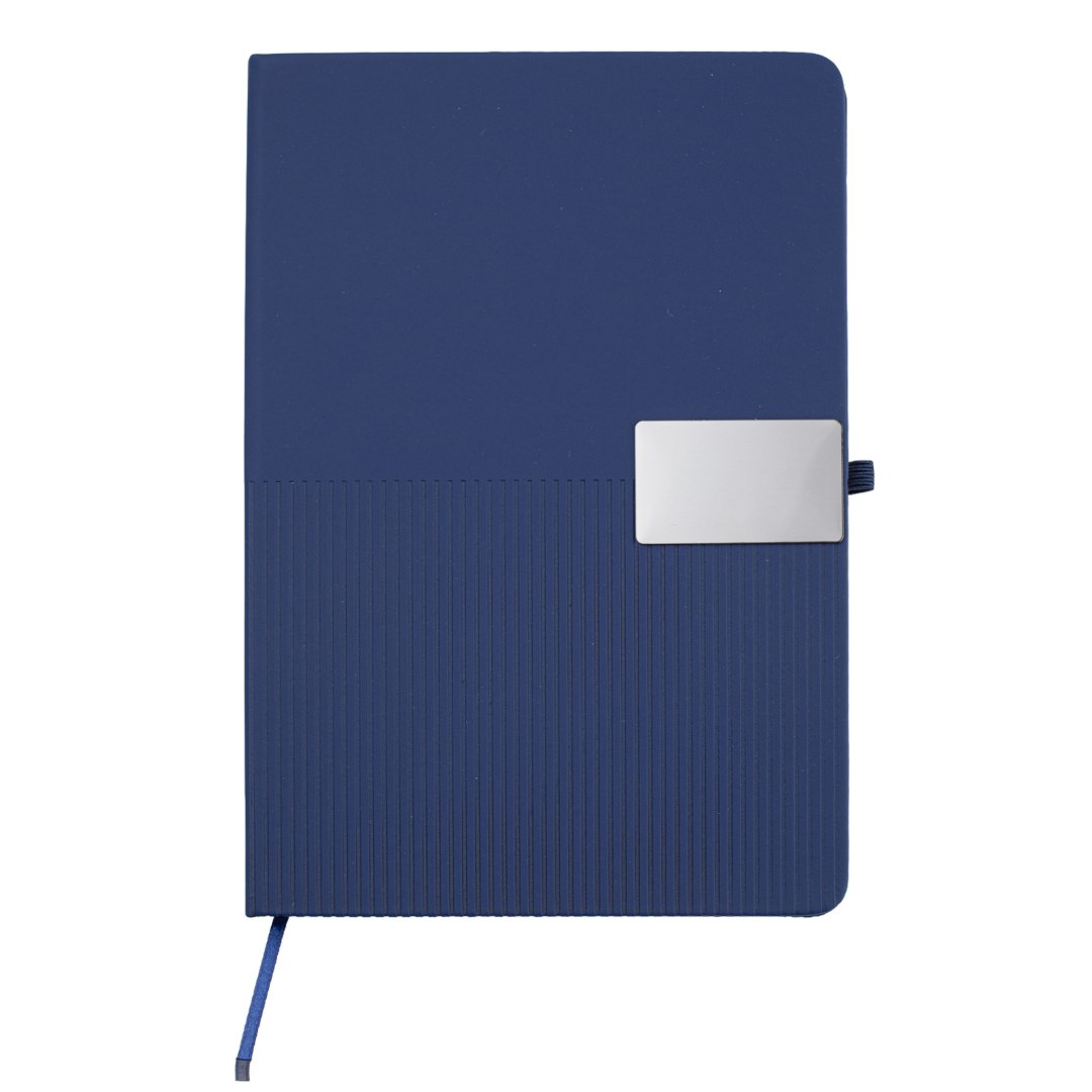RIPPLE SET - Giftology Set of Notebook and Pen - Navy Blue - Gift Sets - Eco-Friendly Corporate Gifts Dubai