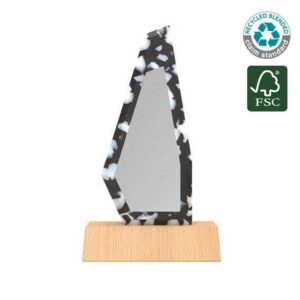 ROLLE - eco-neutral® Waste-to-Wins® FSC Beech Recycled Plastic Award - Awards & Trophies - Eco-Friendly Corporate Gifts Dubai