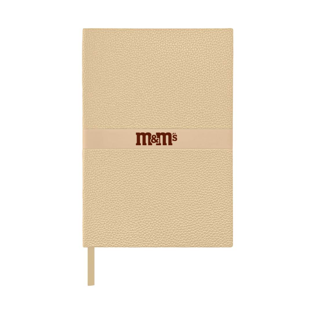 ROVENA - Giftology A5 PU Soft Cover Notebook - Sand - Notebooks, Pads & Folders - Eco-Friendly Corporate Gifts Dubai