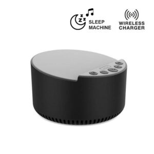 ROVIK - Giftology 3-in-1 Bluetooth Speaker with Sleep Machine and 15W Wireless Charger - Black - Chargers & Audio & Headphones - Eco-Friendly Corporate Gifts Dubai