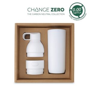 RUVO - CHANGE ZERO 2-in-1 Modular Hydration Gift Set - White - Flasks & Bottles & Mugs & Cups & Gift Sets - Eco-Friendly Corporate Gifts Dubai