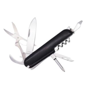 SALO - 12 in 1 Multi Function Tool - Black - Eco-Friendly Corporate Gifts Dubai