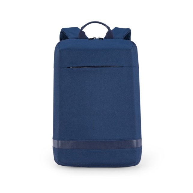 SANOK - CHANGE Collection Slim RPET 15.6" Laptop Backpack - Blue - Backpacks - Eco-Friendly Corporate Gifts Dubai