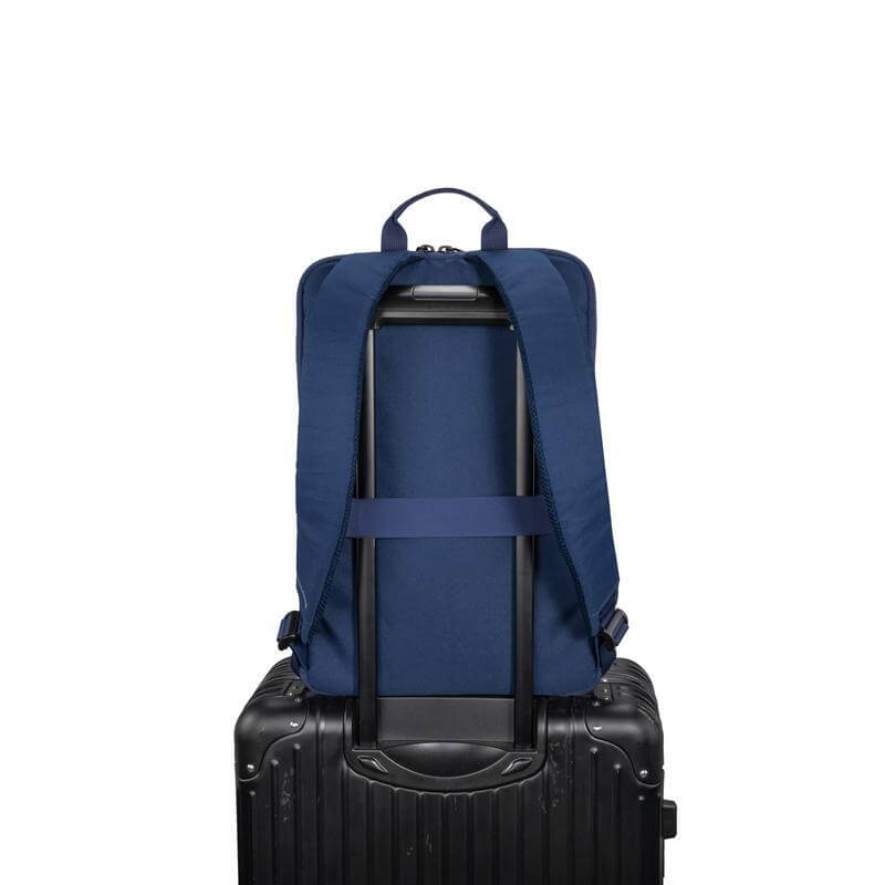 SANOK - CHANGE Collection Slim RPET 15.6" Laptop Backpack - Blue - Backpacks - Eco-Friendly Corporate Gifts Dubai