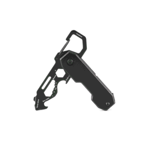 Santhome EDC Foldable Keytool and Parcel Cutter - Black - Eco-Friendly Corporate Gifts Dubai