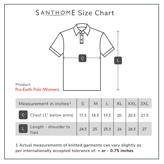 Santhome PRO EARTH (Womens) - The Fully Recycled Polo Shirt - Tshirts & Polo Shirts - Eco-Friendly Corporate Gifts Dubai