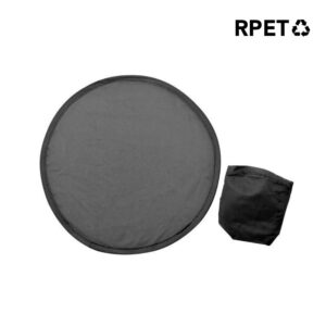 SENOVO - RPET Foldable Frisbee - Black - Kids & Back-to-School - Eco-Friendly Corporate Gifts Dubai
