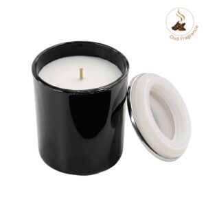 SHAMS - Arabian Oud Scented Candle with Metal Lid - Black - Wellness & Self-Care - Eco-Friendly Corporate Gifts Dubai