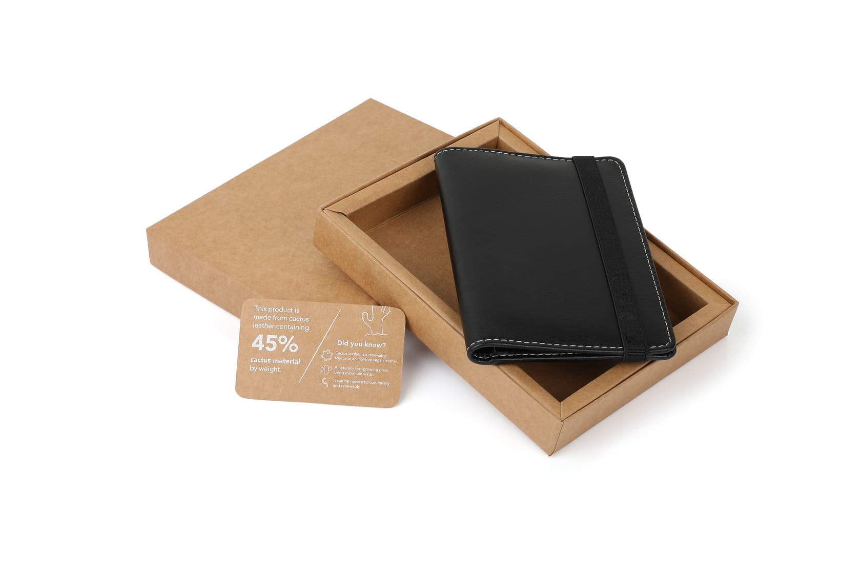 SILZ - eco-neutral® Cactus Leather Passport Wallet - Card Holders & Wallets - Eco-Friendly Corporate Gifts Dubai