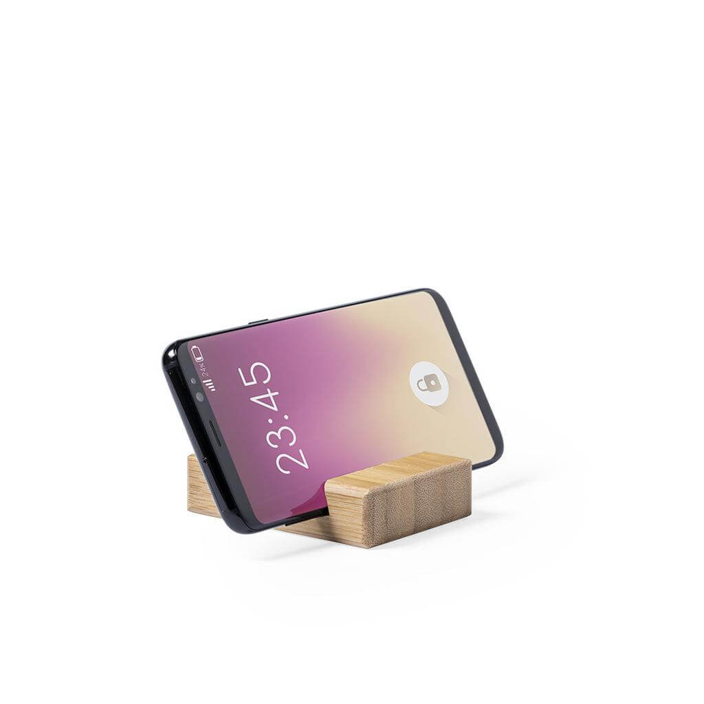 SINTRA - Giftology Bamboo Mobile Holder & Stand - Stationery & Desk Items - Eco-Friendly Corporate Gifts Dubai