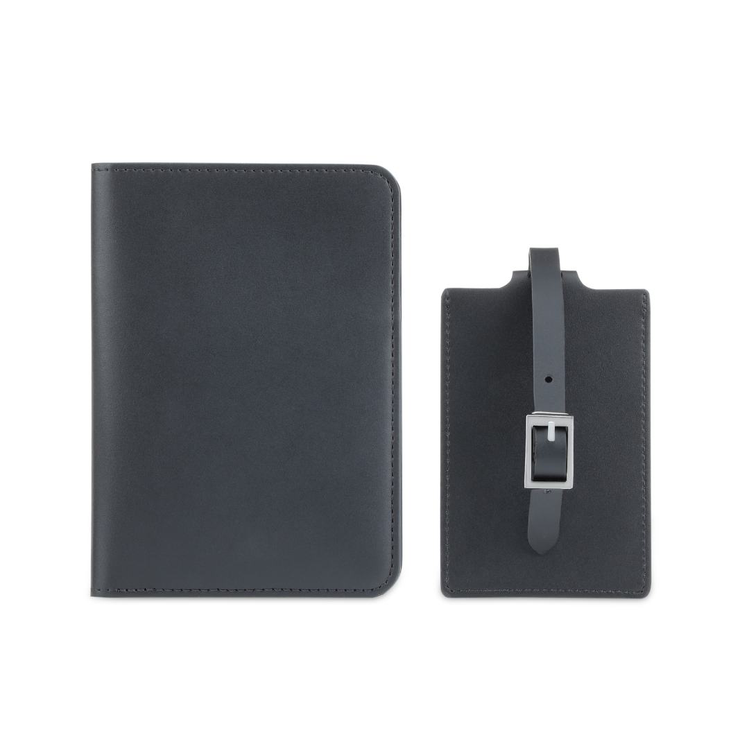 Skross® Diplomat Travel Gift Set with Passport Holder and Luggage Tag - Travel Accessories & Card Holders & Wallets - Eco-Friendly Corporate Gifts Dubai