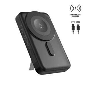 SOLANO - @memorii 10000mAh Mag Wireless Powerbank with Inbuilt Cables - Mobile & Phone Accessories - Eco-Friendly Corporate Gifts Dubai