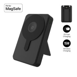 SOLARO - @memorii 10000 mAh All-in-One Wireless Powerbank - Black - Powerbanks - Eco-Friendly Corporate Gifts Dubai