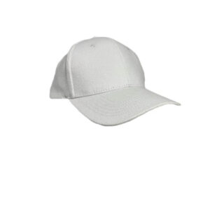 TARTU - 6 Panel Heavy Brushed Cotton Cap - White - Caps - Eco-Friendly Corporate Gifts Dubai