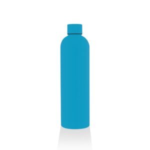 TAUNUS - Soft Touch Insulated Water Bottle - 750ml - Aqua Blue - Flasks & Bottles - Eco-Friendly Corporate Gifts Dubai