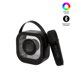 TERAMO - Portable Karaoke Speaker Set with Wireless Microphone - Kids & Back-to-School - Eco-Friendly Corporate Gifts Dubai