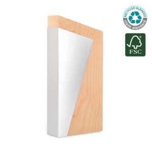 TIRANA - Waste-to-Wins® Recycled Aluminum / Wood Award - Awards & Trophies - Eco-Friendly Corporate Gifts Dubai