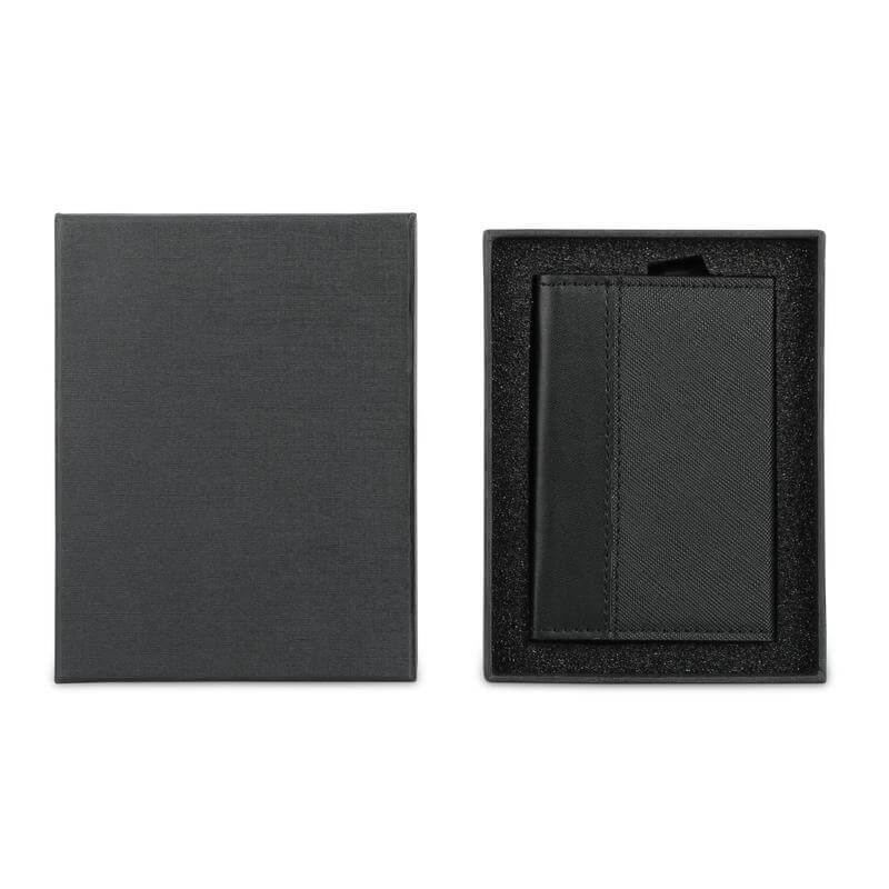 TORINO - SANTHOME RFID Sliding Card Holder - Black - Card Holders & Wallets & Backpacks - Eco-Friendly Corporate Gifts Dubai