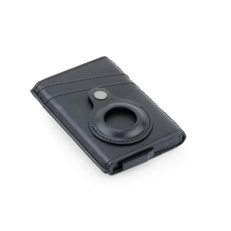 TROMSI - Santhome® PU Card Holder with Santhome Tag pocket - Black - Mobile & Phone Accessories & Card Holders & Wallets - Eco-Friendly Corporate Gifts Dubai