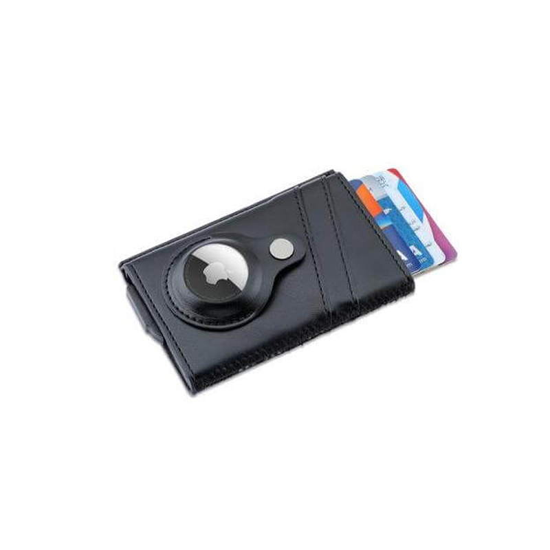 TROMSI - Santhome® PU Card Holder with Santhome Tag pocket - Black - Mobile & Phone Accessories & Card Holders & Wallets - Eco-Friendly Corporate Gifts Dubai